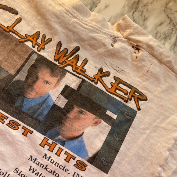 Clay Walker Greatest Hit Tour Tee - Picture 4 of 5